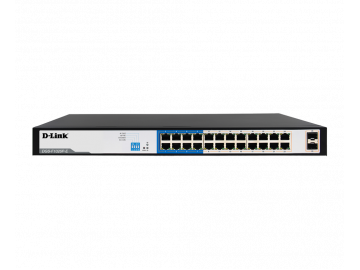 Switch PoE 250m 24GE PoE + 2 Cổng SFP - DGS-F1026P-E