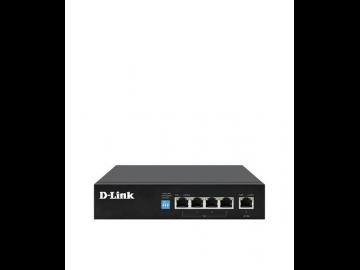 Switch PoE D-Link DGS-F1005P-E quản lý 5 cổng 250M với 4 cổng PoE (60W) và 1 cổng Uplink