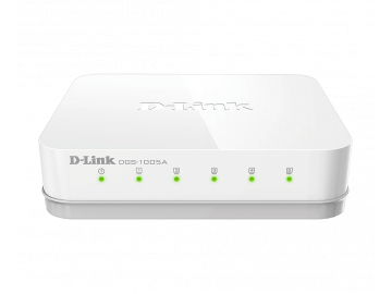Bộ chuyển mạch để bàn Gigabit 5 cổng không được quản lý DGS-1005A