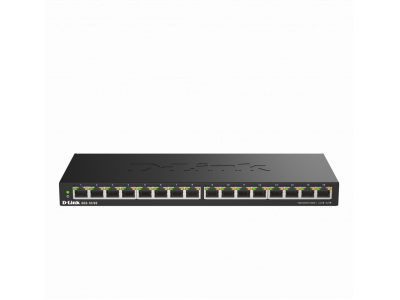 Bộ chuyển mạch Gigabit không được quản lý để bàn 16 cổng DGS-1016S