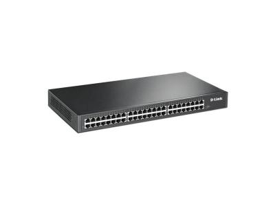 Bộ chuyển mạch D-link DGS-1048 Gigabit độc lập không được quản lý 48 cổng 10/100/1000Base-T (Kim loại)