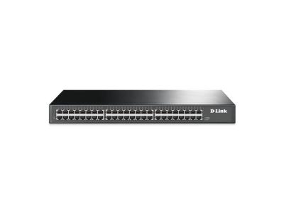 Bộ chuyển mạch D-link DGS-1048 Gigabit độc lập không được quản lý 48 cổng 10/100/1000Base-T (Kim loại)