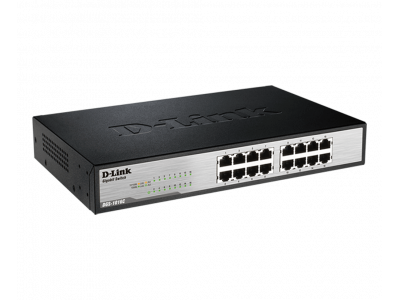 Bộ chuyển mạch Gigabit 16 cổng không được quản lý DGS-1016C