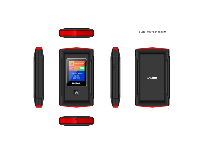 D-link 4G LTE Wi-Fi 5 AC1200 MiFi Mobile Router (with 3,000mAh | 1.77