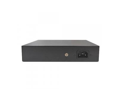 250M 6-Port 10/100 Switch with 4 PoE Ports and 2 Uplink Ports - DES-F1006P-E
