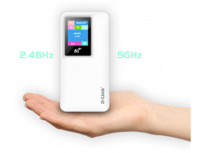 D-Link DWR-900V – Bộ phát Wi-Fi 5G kiêm sạc dự phòng với Wi-Fi 6 AX1800