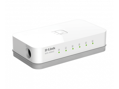 Bộ chuyển mạch để bàn không được quản lý 5 cổng 10/100 Mbps DES-1005C