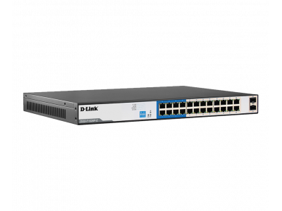 Switch PoE 250m 24GE PoE + 2 Cổng SFP - DGS-F1026P-E