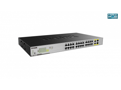 Switch PoE tối đa 26 cổng Gigabit DGS-1026MP