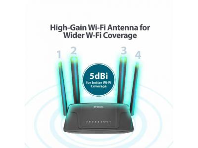 D-Link 4G LTE Wi-Fi Dual-SIM Mobile Router - DWR-M930DS