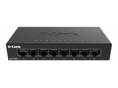Bộ chuyển mạch để bàn Gigabit 8 cổng không được quản lý DGS-108GL